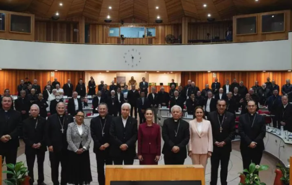 Sheinbaum dialoga con la Iglesia; tomaron estos acuerdos