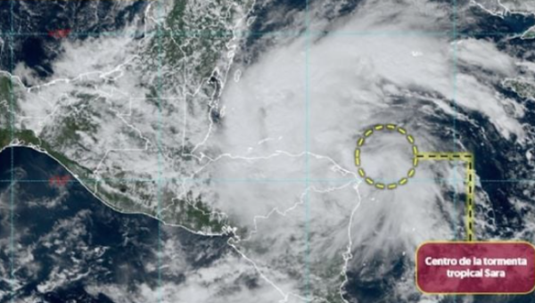 Se forma la tormenta tropical Sara en el Caribe: esta es su trayectoria rumbo a México