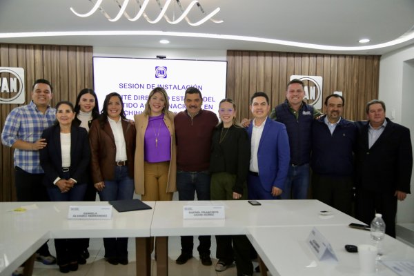 Unidad y Acción: Se Instala el nuevo Comité Directivo Estatal del PAN en Chihuahua