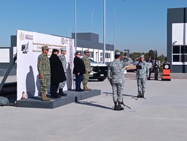 Participa FGE en Toma de Posesión de nuevo Coordinador de la GN en Juárez