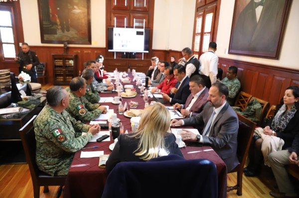 Agradecidos con la visita del general Ibarra; analizamos estrategias y el plan de los 100 días: Gobierno