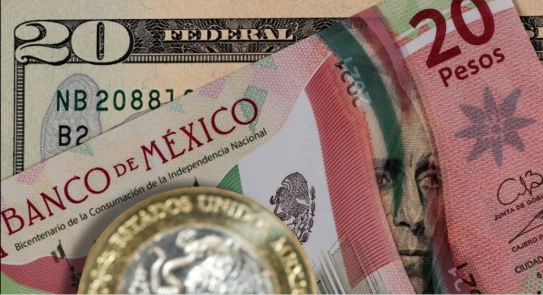 Peso retrocede tras cuatro jornadas de ganancias: cotiza en 20.32 unidades por dólar