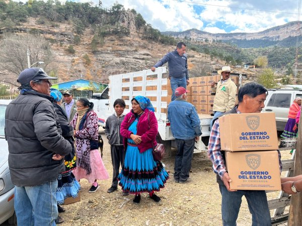 Respalda Gobierno del Estado seguridad alimentaria de 342 familias en Guachochi