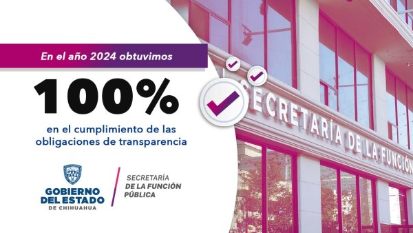 Cumple SFP con el 100 por ciento de obligaciones en materia de transparencia