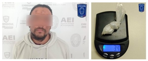 Detiene AEI Occidente a dos hombres en posesión de cristal