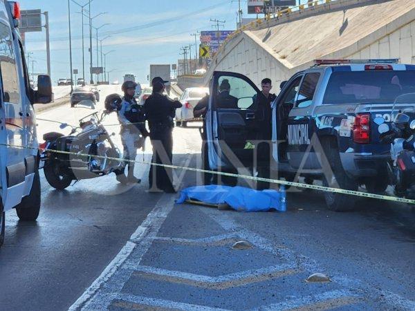 Queda sin vida jovencita tras lanzarse del puente de Homero y De la Juventud