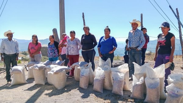 Entrega Gobierno del Estado apoyo alimentario en comunidades indígenas de Ocampo