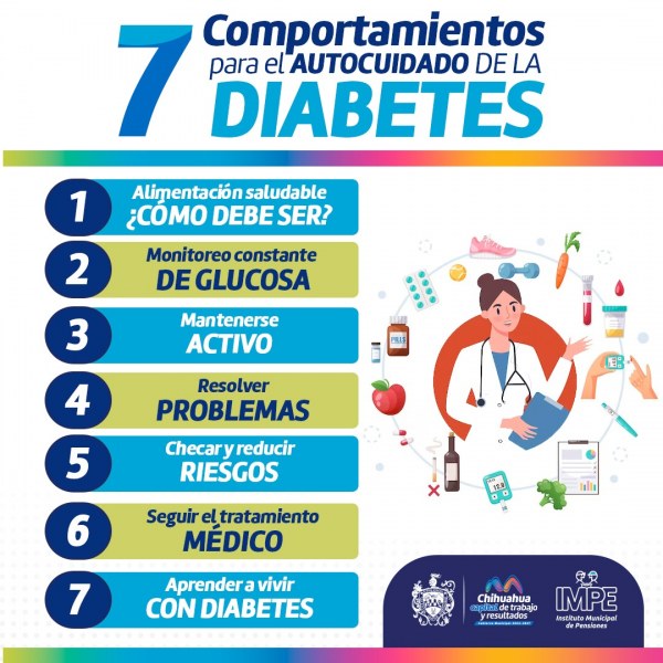 Comparte Municipio cuidados para las personas con diabetes