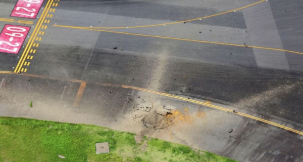 Aeropuerto en Japón suspende operaciones por la explosión de una bomba de la Segunda Guerra Mundial