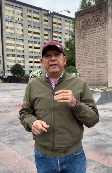 Cuauhtémoc Estrada recuerda a los mártires del 2 de octubre del 68