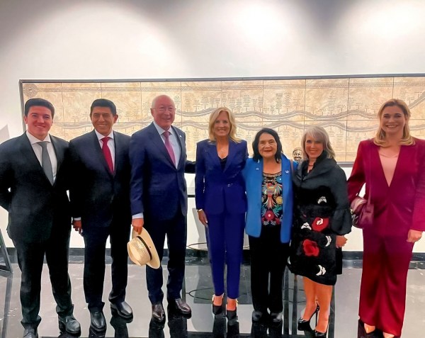 Presume Maru Campos a Chihuahua ante Jill Biden, primera dama de Estados Unidos