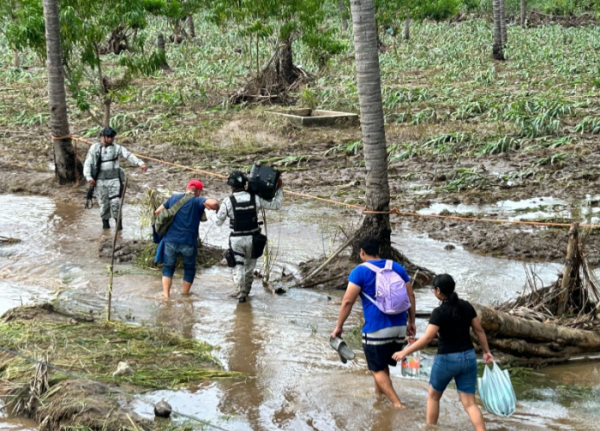 Más lluvias intensas en Guerrero y Oaxaca: Depresión tropical Once-E tocará tierra en 24 horas