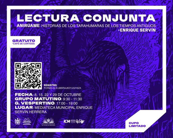 Invita Municipio a lectura conjunta de libro de Enrique Servín