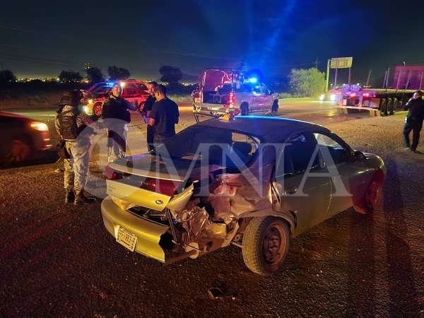 Choca Guardia Nacional con automovilista, no se registran heridos