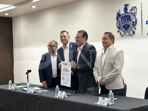 Firman Municipio y JCAS convenio de colaboración para Expo ANEA 2024