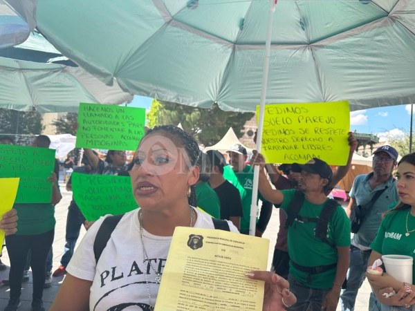 Atendimos a tianguistas, “no es un tema de misoginia, es de orden, de legalidad y reglamentos”: Bonilla