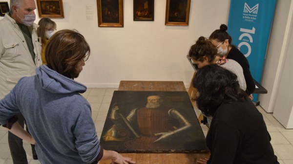 Encuentran cuadro de un famoso pintor italiano arrumbado en un museo de Argentina