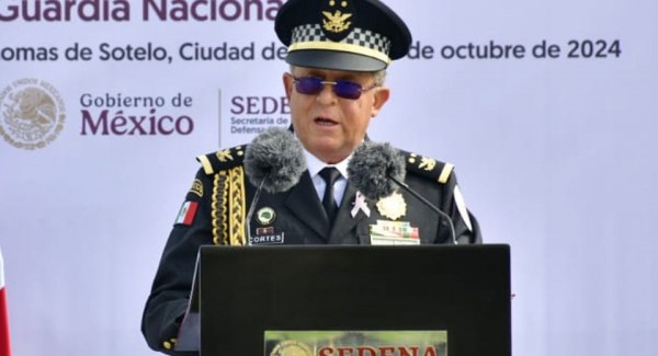 Hernán Cortés es el general al frente de GN