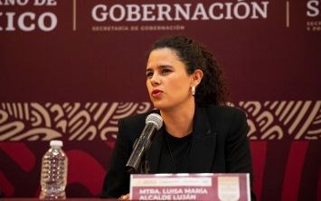 Luisa María Alcalde, dirigente de Morena, anuncia gira por el país