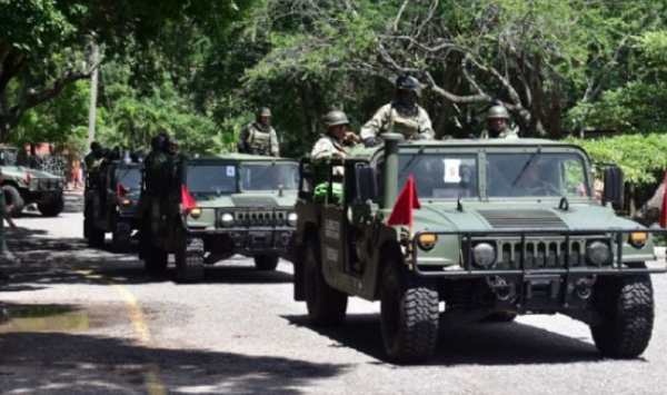 Tras decapitación del alcalde Alejandro Arcos, Guardia Nacional 