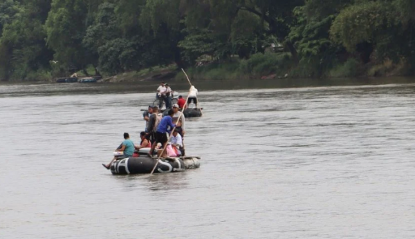 México dispersa a miles de migrantes en la frontera sur bajo la administración de Sheinbaum