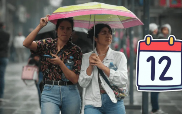 El pronóstico de hoy prevé lluvias fuertes para estos estados de México