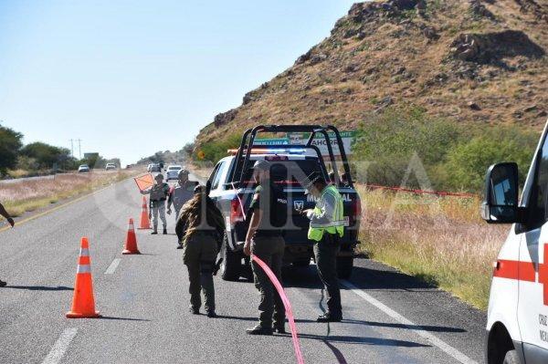 Muere mujer tras volcadura en la carretera Chihuahua-Cuauhtémoc