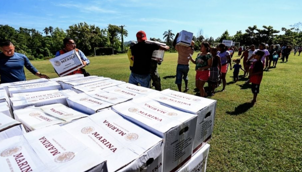 Comunidades rurales de Acapulco afectadas por el huracán 