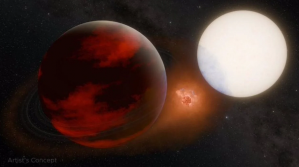 NASA revela posibles indicios de una luna volcánica rocosa que orbita un exoplaneta a 635 años luz de la Tierra