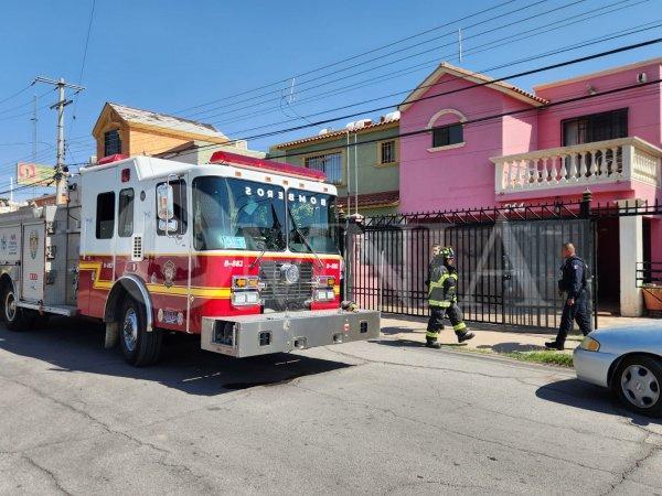 Dos menores intoxicados con humo tras cortocircuito en domicilio del fraccionamiento Presidentes