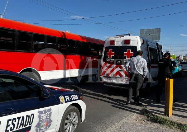 Atropellan a pareja en la Santo Niño