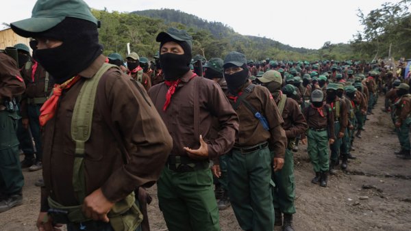 Los zapatistas denuncian amenazas del crimen organizado en Chiapas