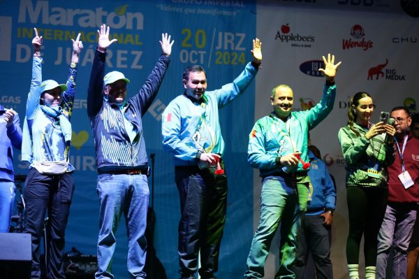 Da Presidente, Pérez Cuéllar, arranque al Maratón Internacional de Juárez