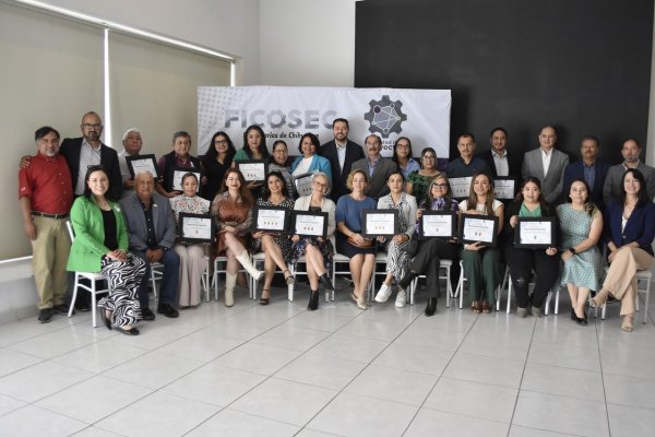 FICOSEC reconoce a OSC que implementan proyectos en el estado