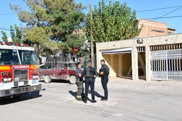 Lo trasladan a hospital tras flamazo en domicilio de la colonia Luis Fuentes Mares