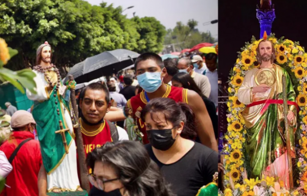 San Judas Tadeo: Mexicanos celebran al santo de las causas perdidas