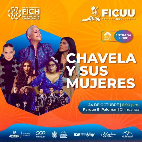 Hoy regresa el FICH FICUU a la capital con el concierto de “Chavela y sus mujeres”