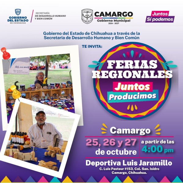 Participarán más de 100 expositores en la feria “Juntos Producimos” de Camargo