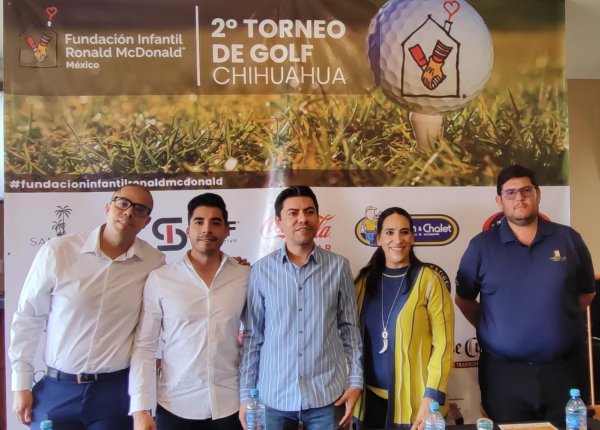 Anuncian el 2do torneo de golf de fundación infantil Ronal McDONALD Chihuahua con impacto social