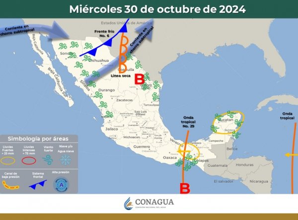 Mantiene CEPC alerta preventiva por pronóstico de vientos fuertes para próximas horas