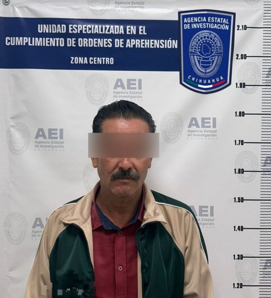 Lo detiene AEI por delitos sexuales en perjuicio de menor de edad en Chihuahua