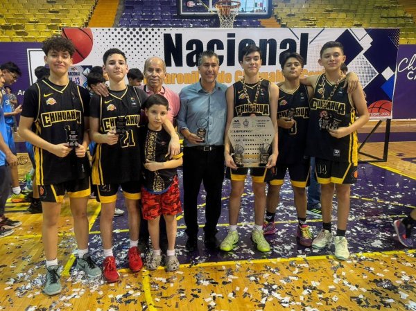 Selección Chihuahua U-13 se coronó Campeón Nacional con talento Deliciense