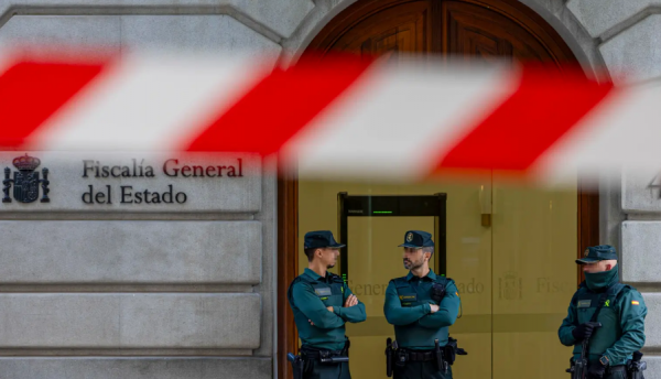 Concluye el registro del despacho del fiscal general en España, Álvaro García