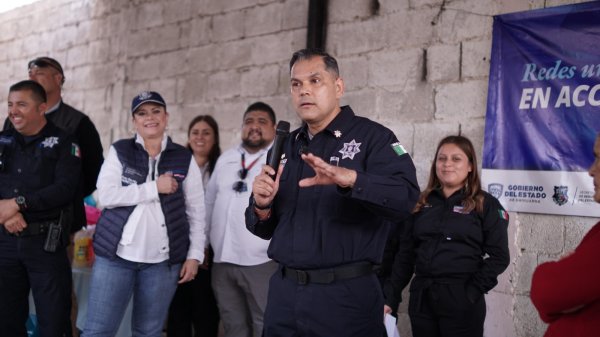 Participa secretario de Seguridad Pública en programa de participación ciudadana en colonia de Cd. Juárez