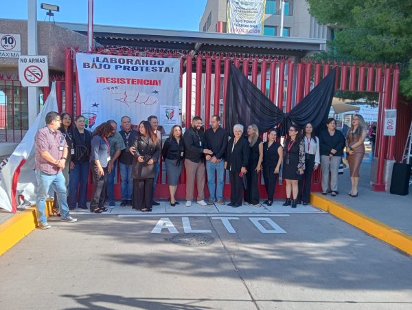 Por amenazas, empleados del Poder Judicial Federal en Chihuahua laboran bajo protesta