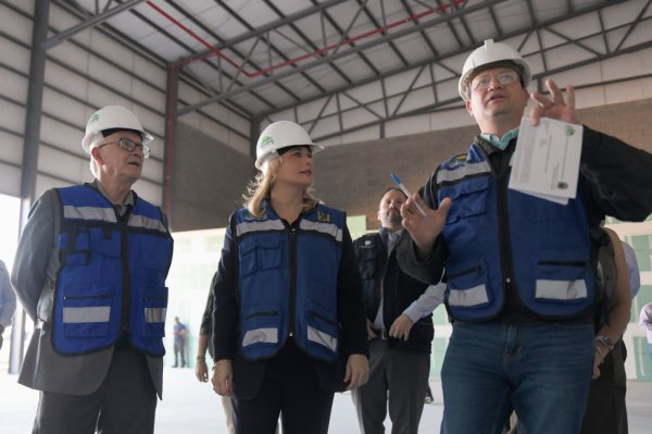 Supervisa Maru Campos avance de la construcción del Centro de Convenciones de Cuauhtémoc