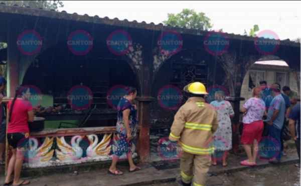 Explota bodega de huachicol en Tabasco; hay un muerto y un lesionado