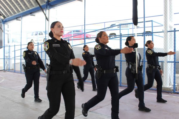 Celebran Banda de Guerra y Escolta del Municipio su primer aniversario