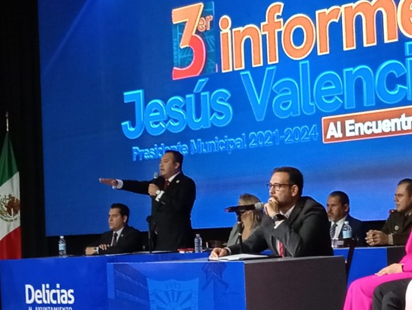 Tercer Informe de gobierno y Toma de Protesta de un nuevo periodo del alcalde de Delicias, Jesús Valenciano