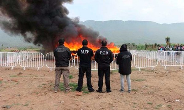 FGR destruye más de seis toneladas de diversos narcóticos